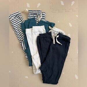 Mabo Kids Striped and Solid Color Bottoms bundle